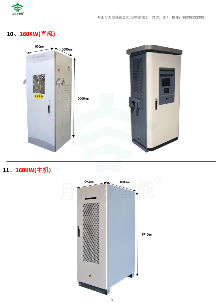 充電樁箱體類型集-月匯好鈑金加工廠
